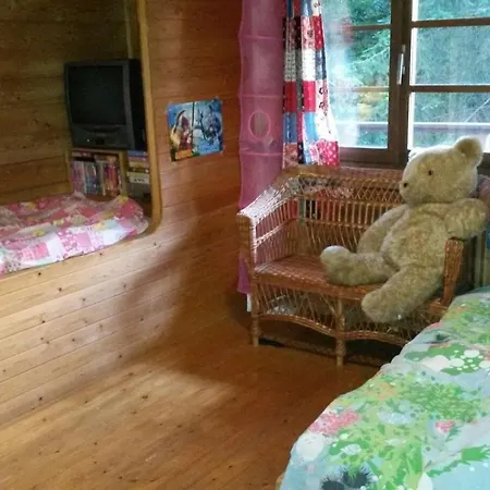 Retro Chalet Met Zwembad Chalé